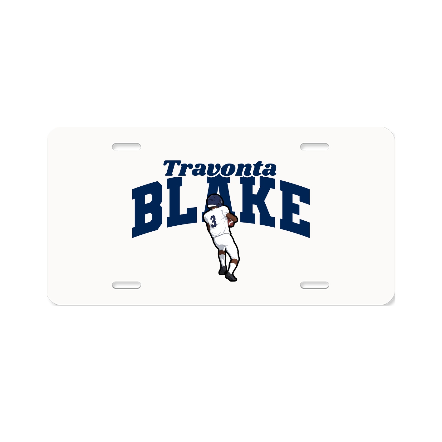 License Plate — Signature Arch in Classic