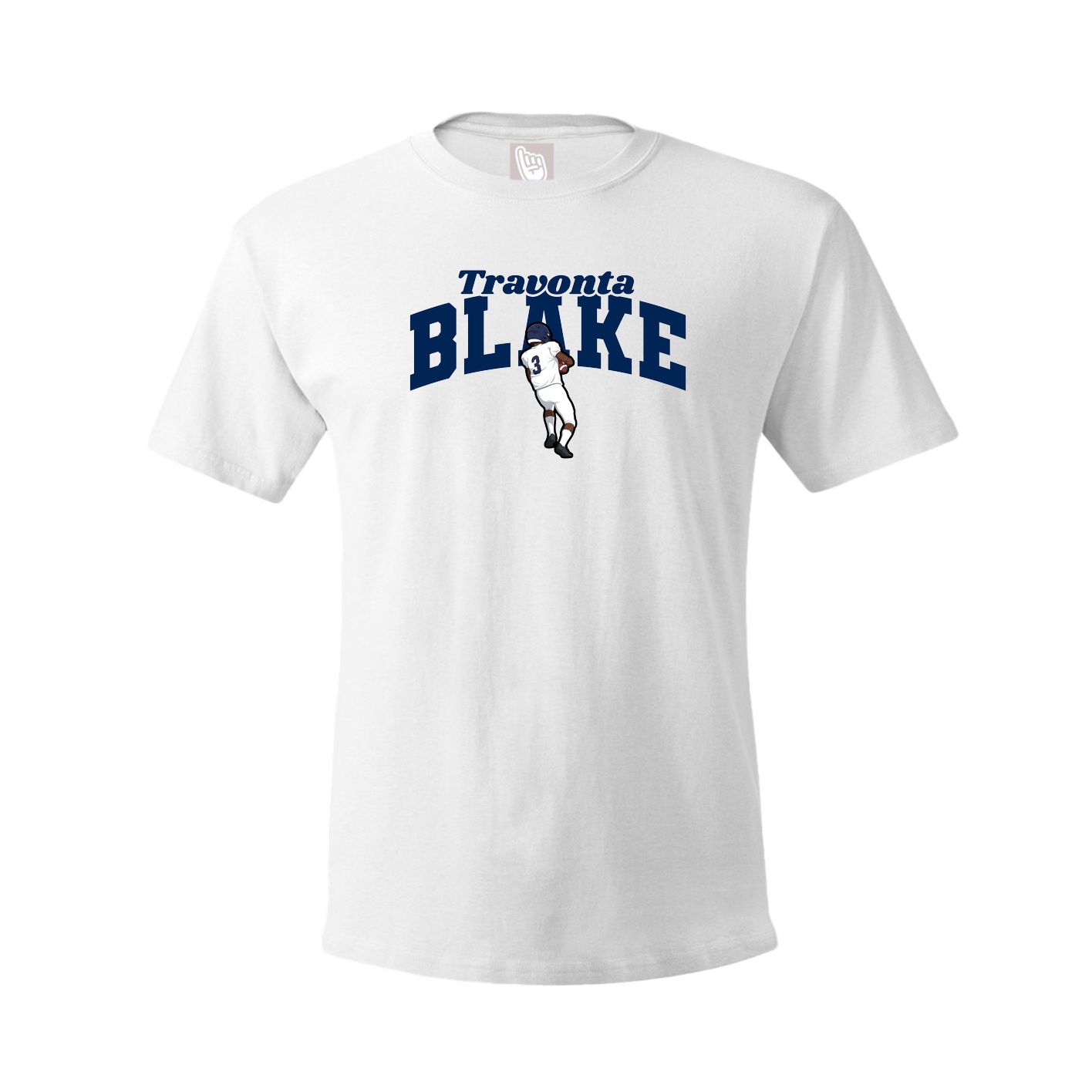 Youth Tee — Signature Arch in White