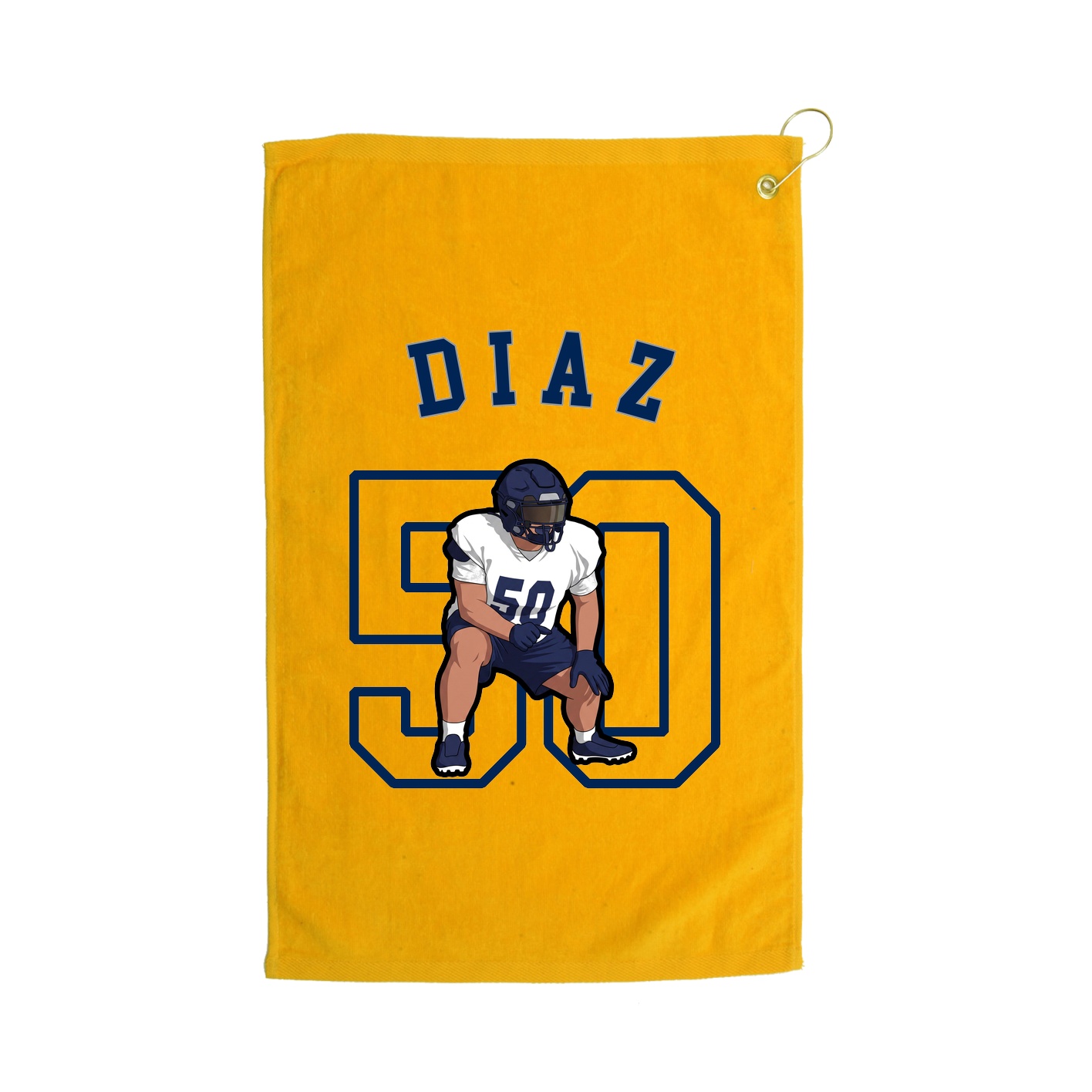 Golf Towel — Shirsey Arch in Gold