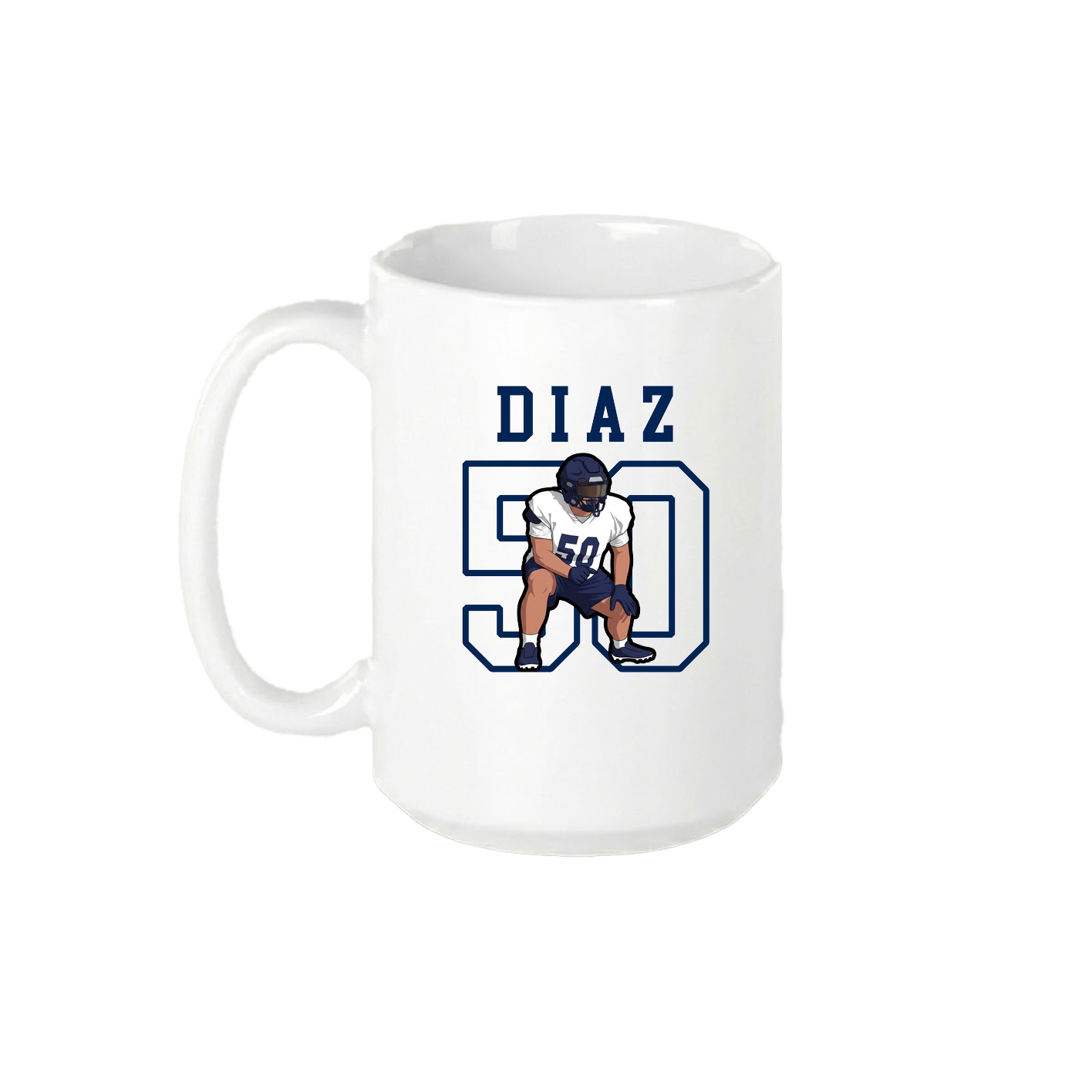 15oz Coffee Mug — Shirsey in White