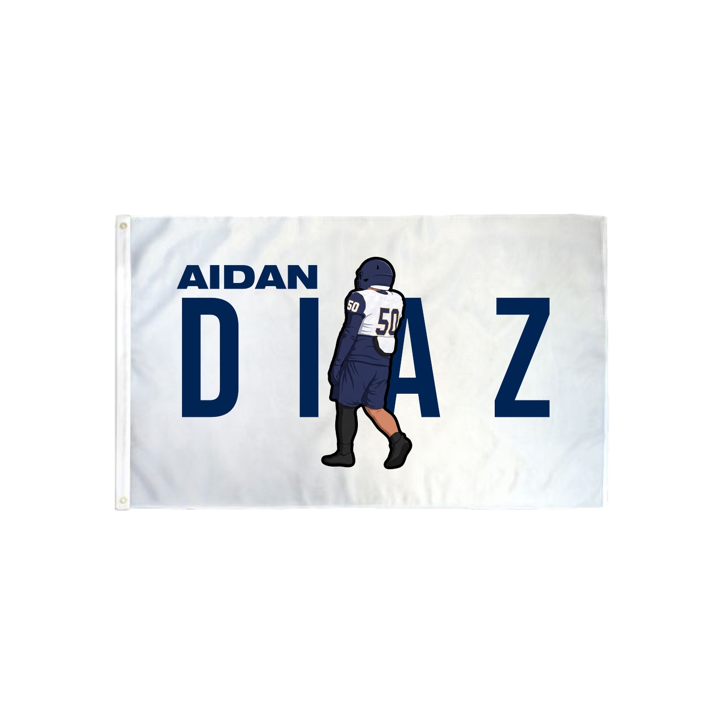 3x5 Flag — Player Name in Classic