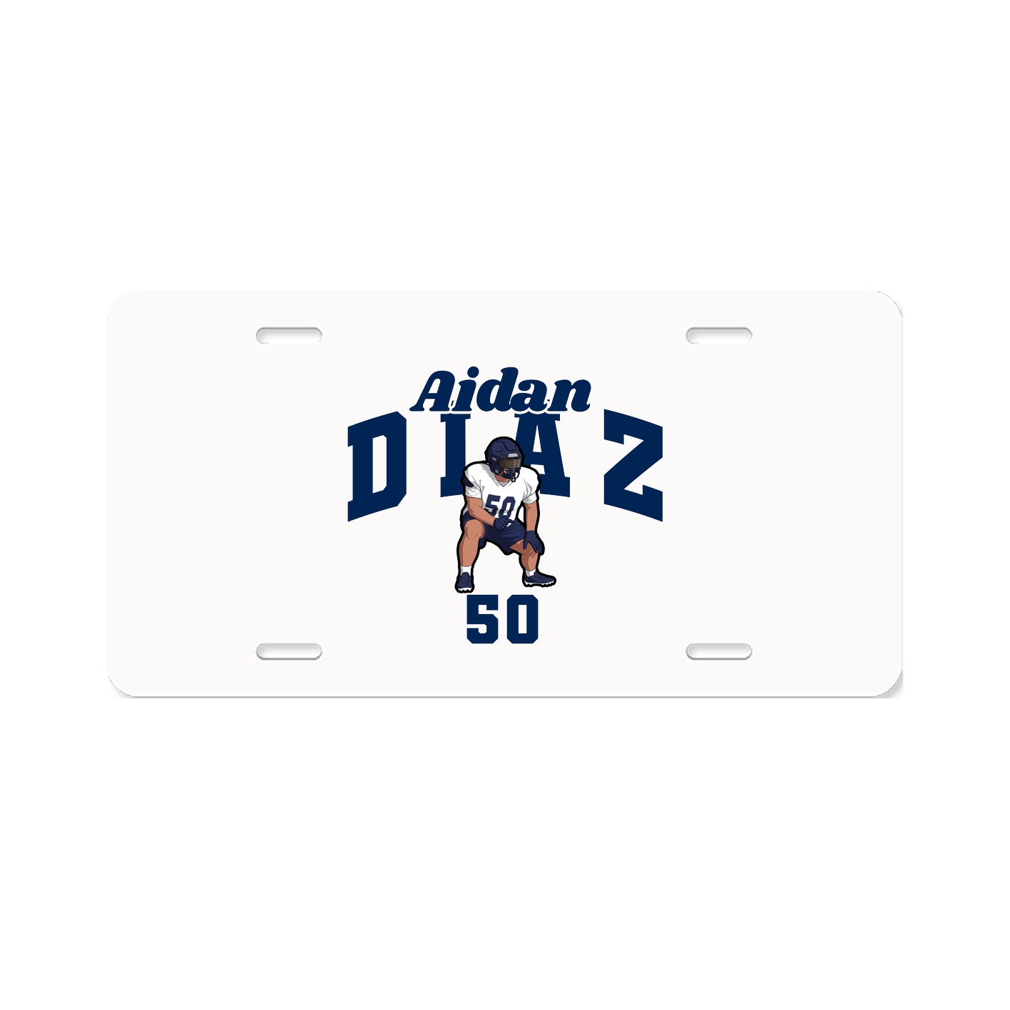 License Plate — Signature Arch in Classic