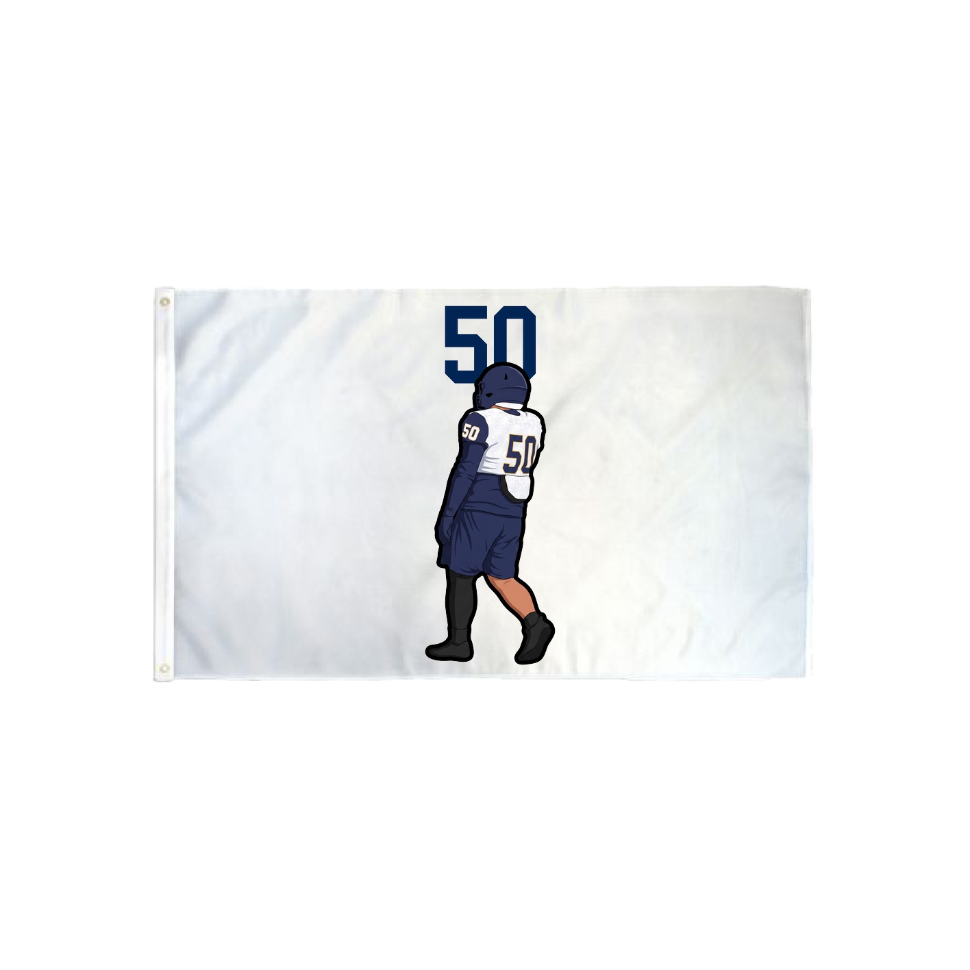 3x5 Flag — Number Top in Classic