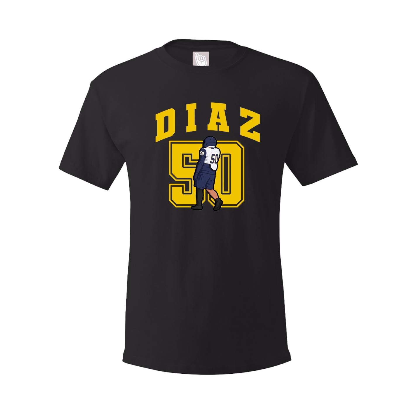 Youth Tee — Number in Black