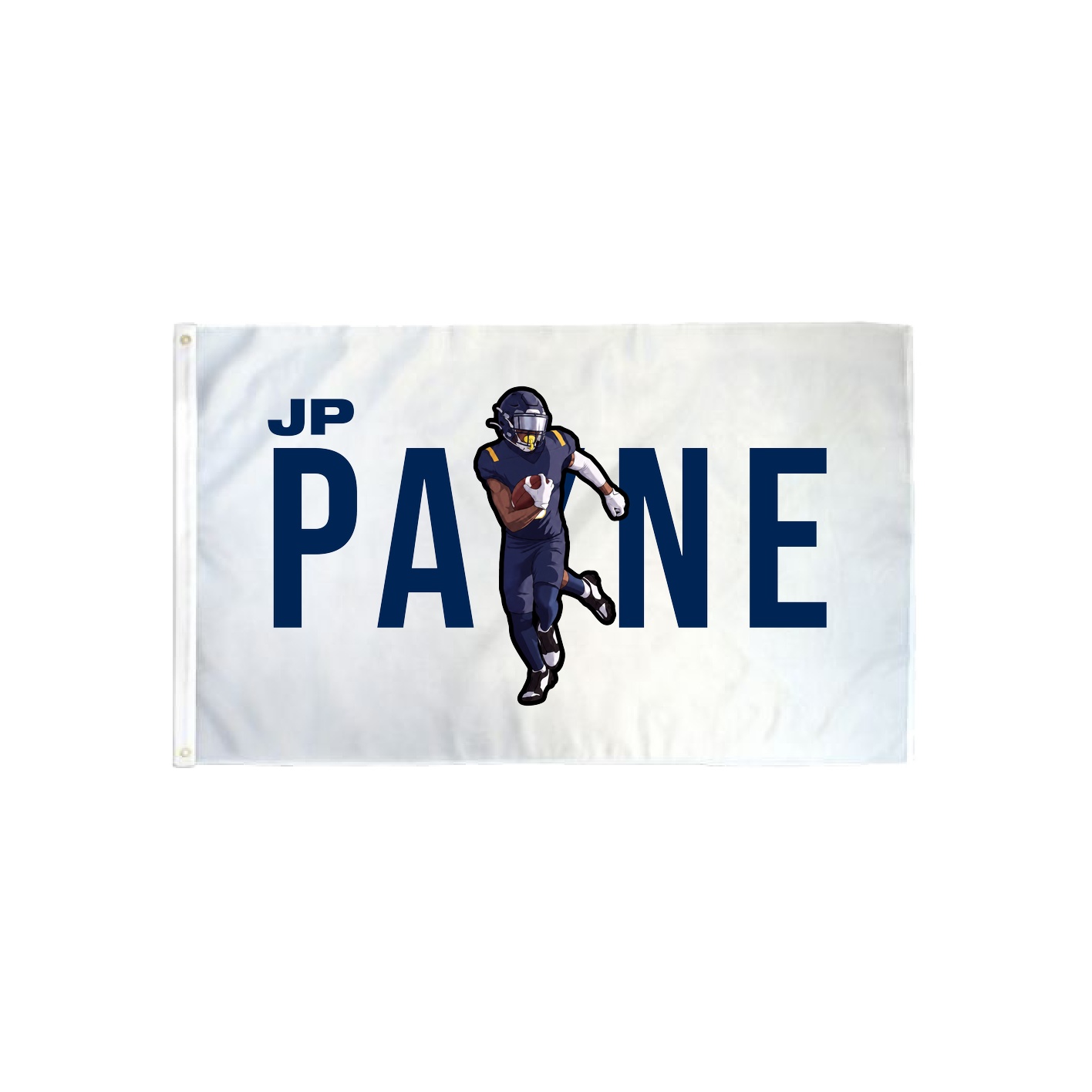 3x5 Flag — Player Name in Classic