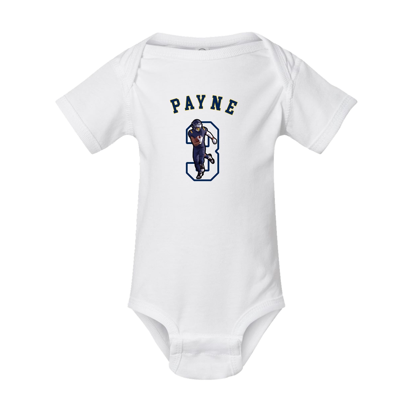 Baby Onesie — Shirsey Arch in White