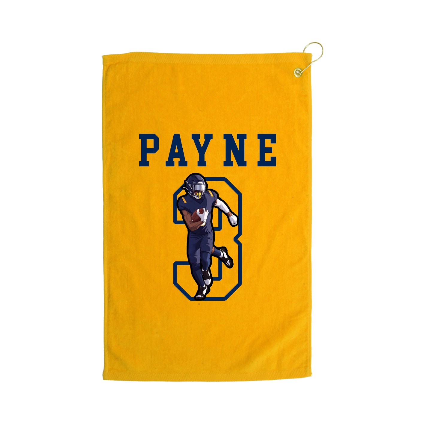 Golf Towel — Shirsey in Gold
