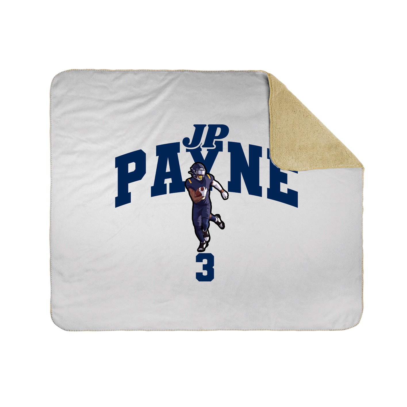 Throw Blanket — Signature Arch in White