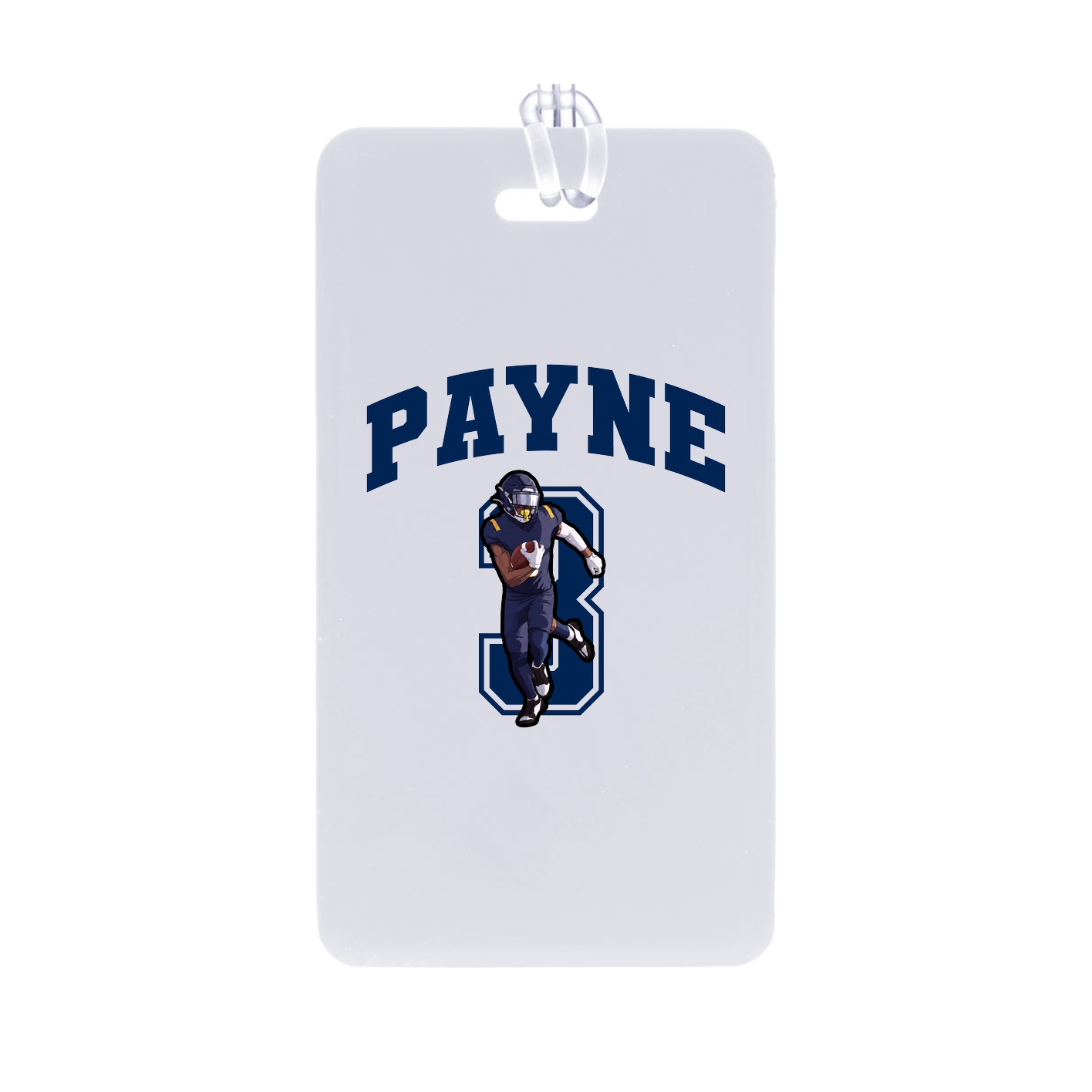 Bag Tag — Number in Classic