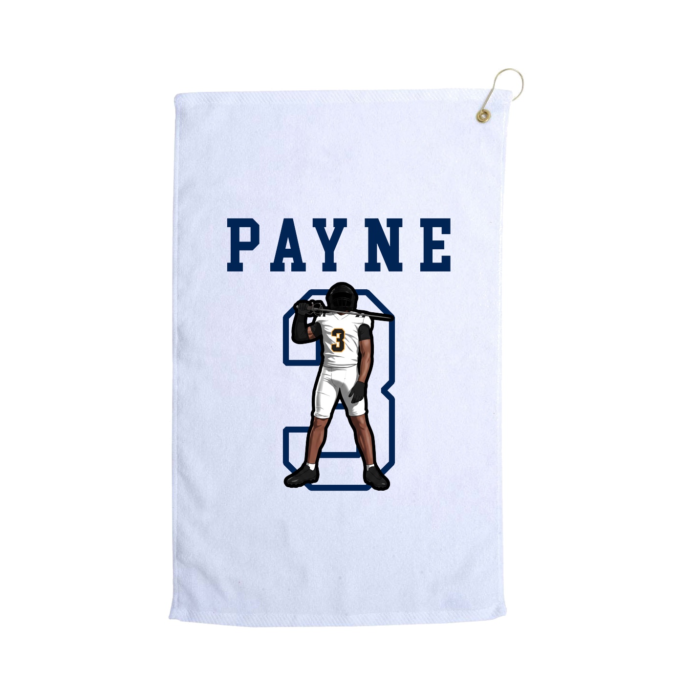 Golf Towel — Shirsey in White