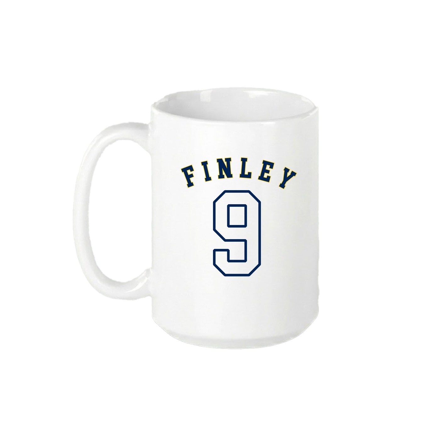 15oz Coffee Mug — Shirsey Arch in White