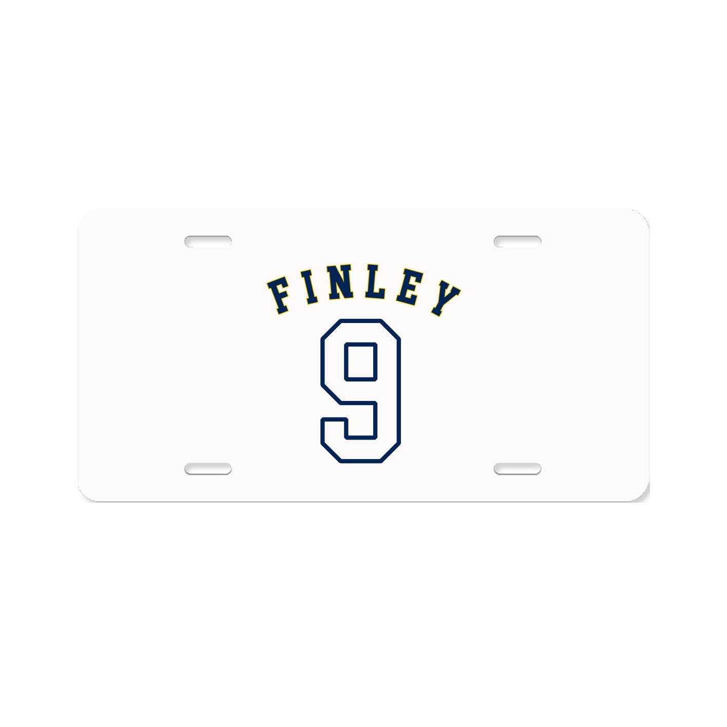 License Plate — Shirsey Arch in Classic