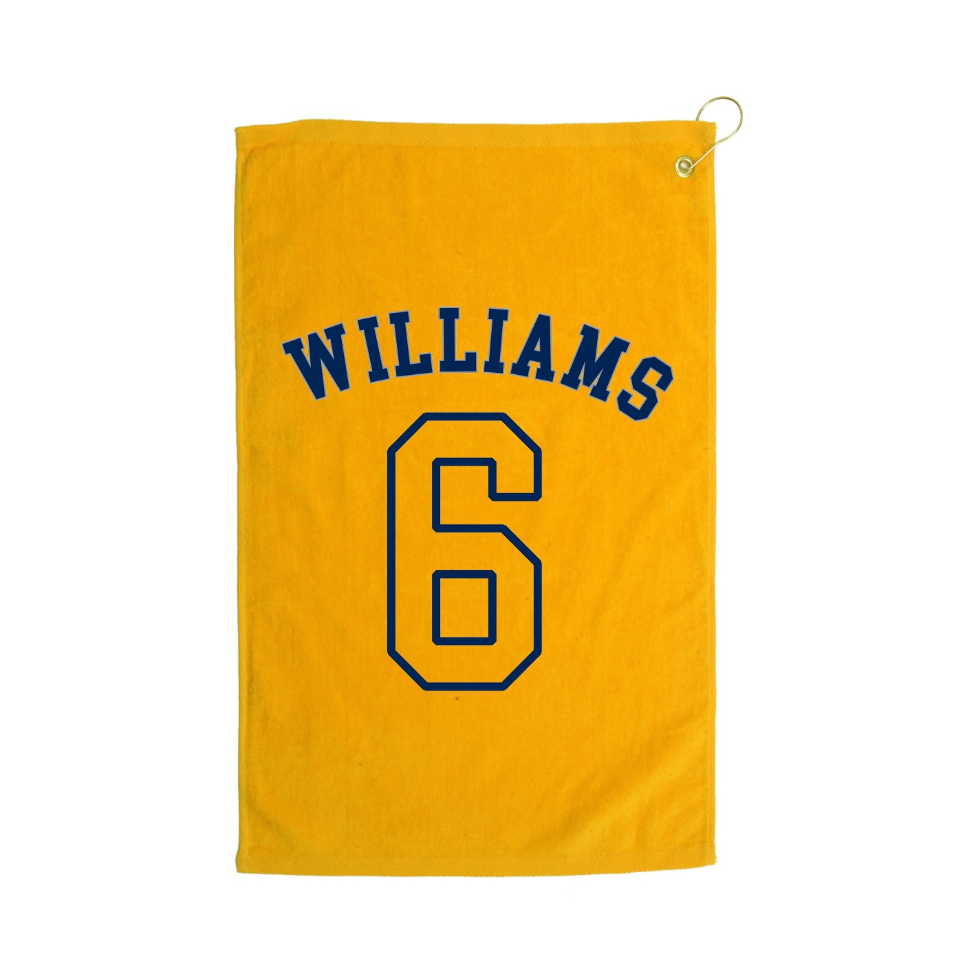 Golf Towel — Shirsey Arch in Gold