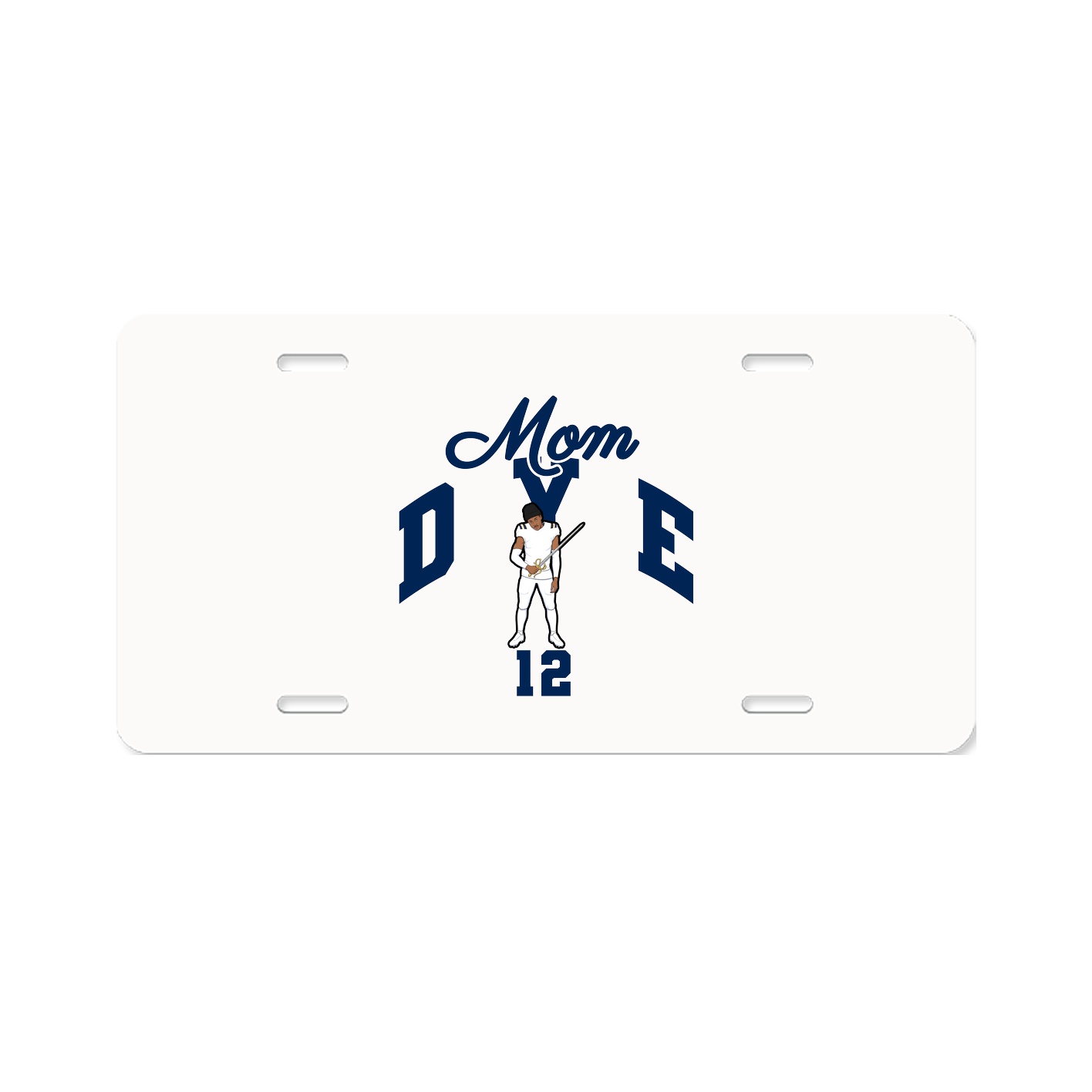 License Plate — Mothers Day Arch in Classic