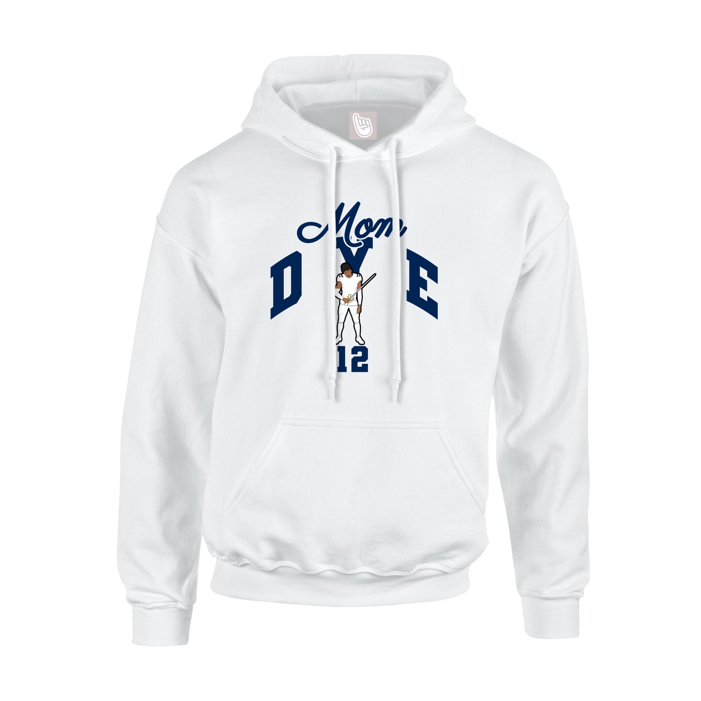 Hoodie — Mothers Day Arch in White