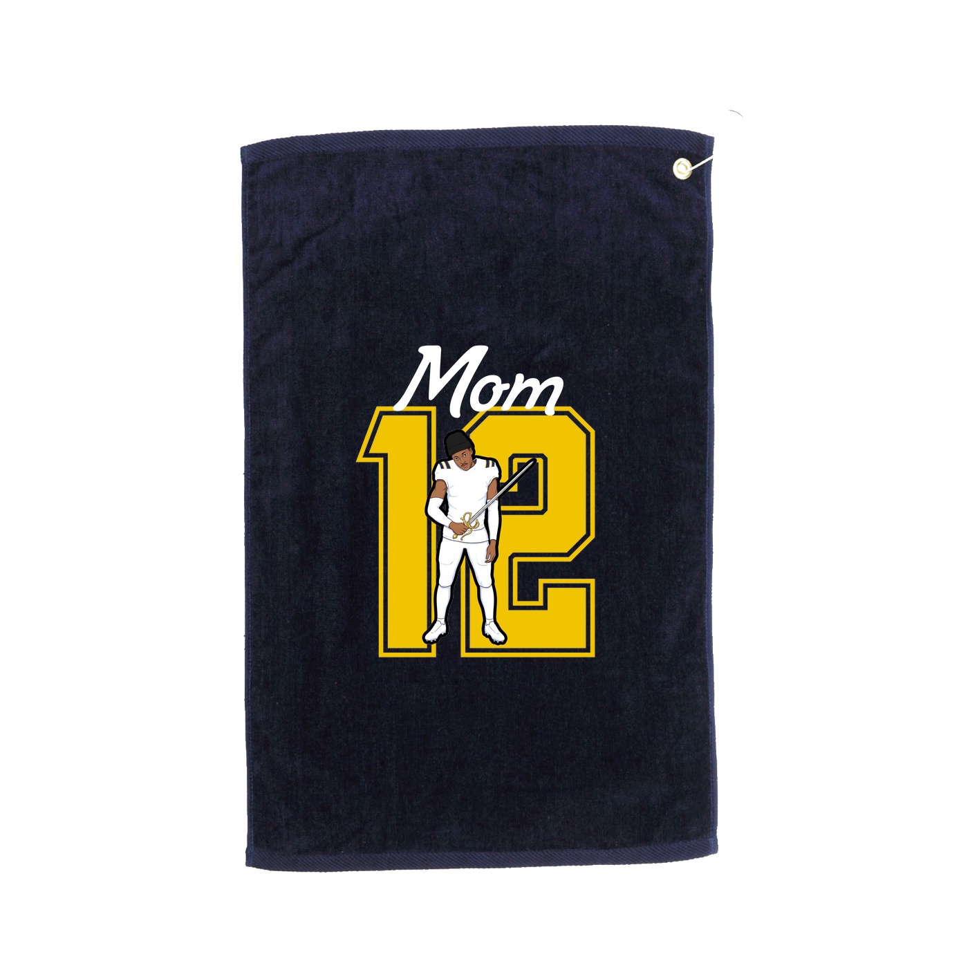 Golf Towel — Mothers Day Shirsey in Navy