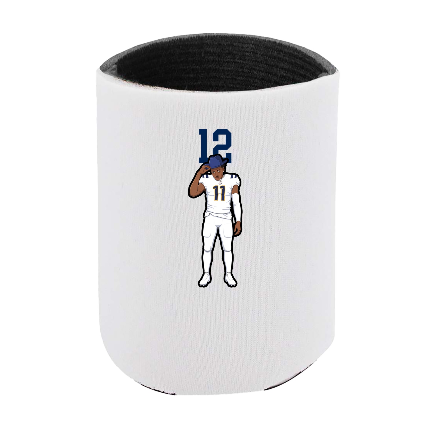 Can Holder — Number Top in White