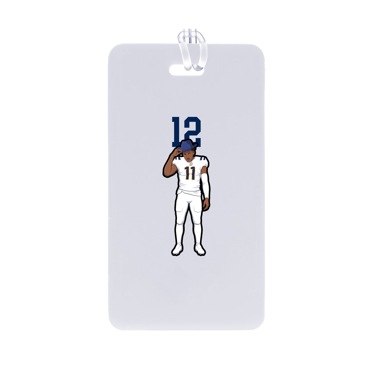 Bag Tag — Number Top in Classic