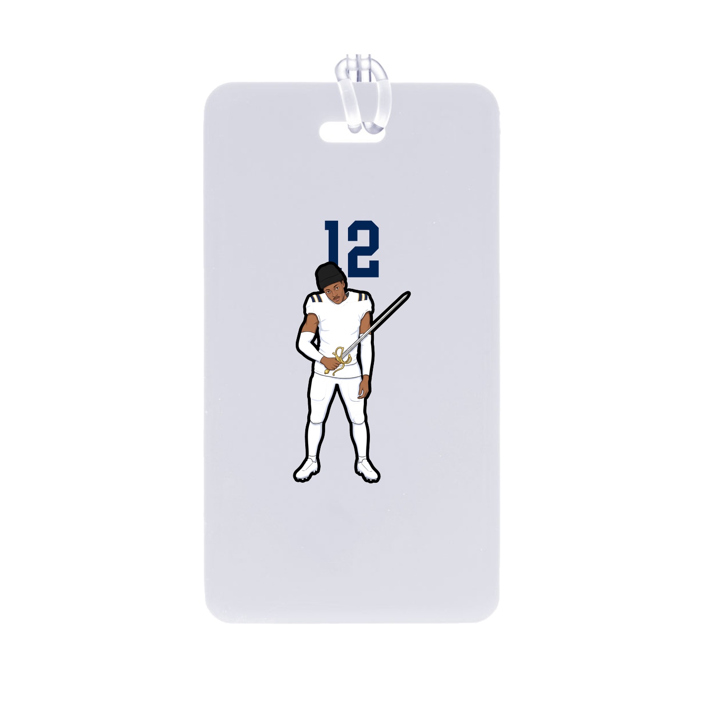 Bag Tag — Number Top in Classic