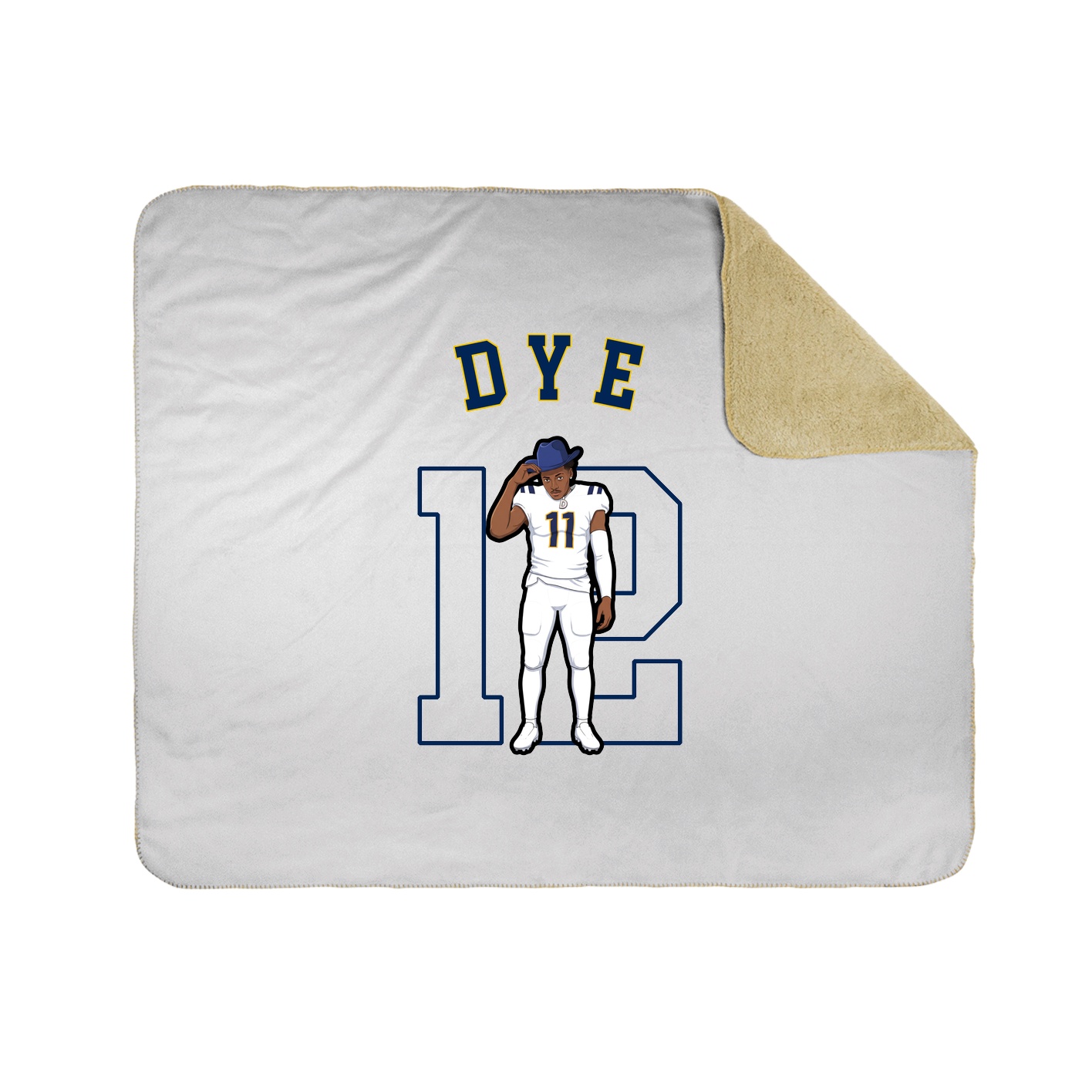 Throw Blanket — Shirsey Arch in White