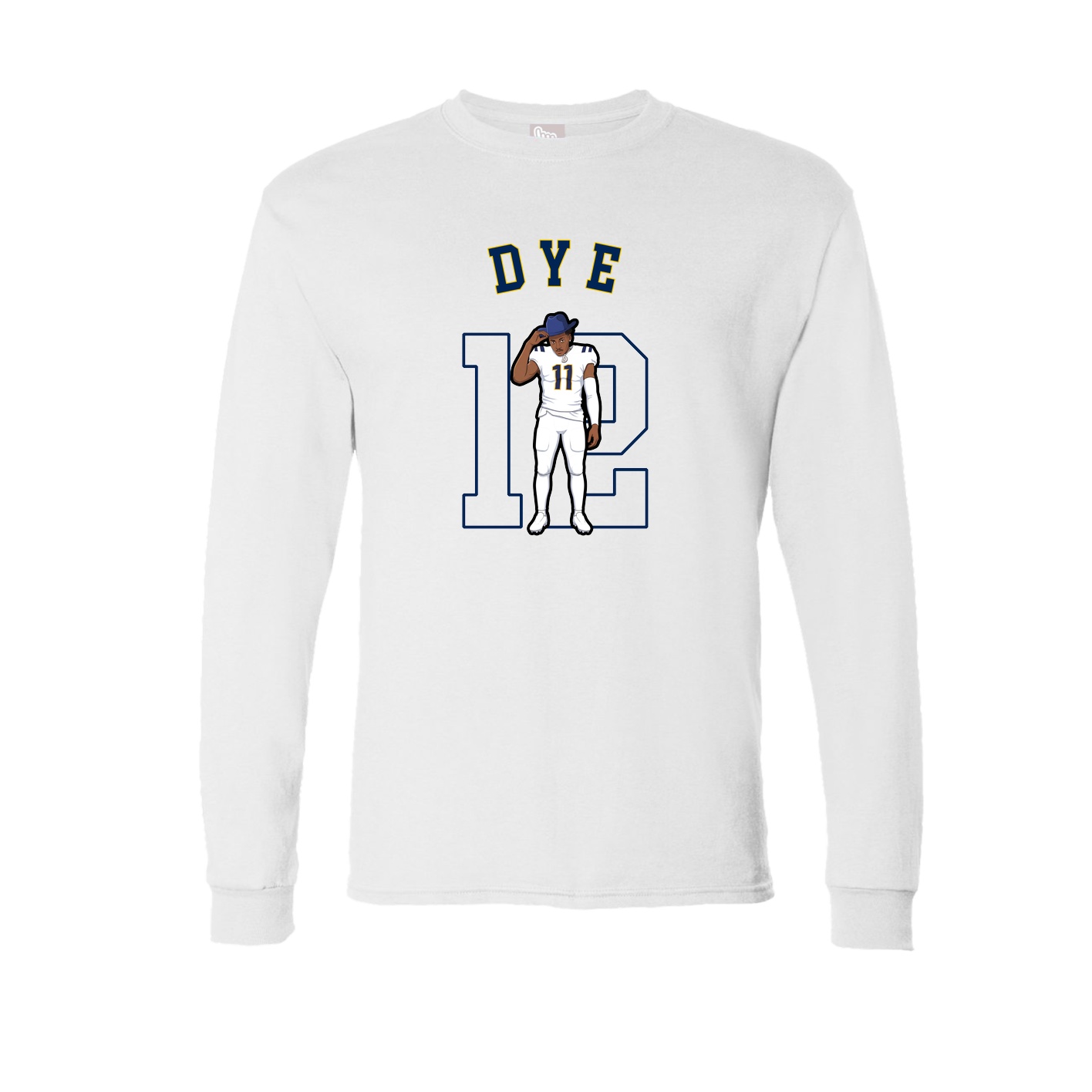 Long Sleeve Tee — Shirsey Arch in White