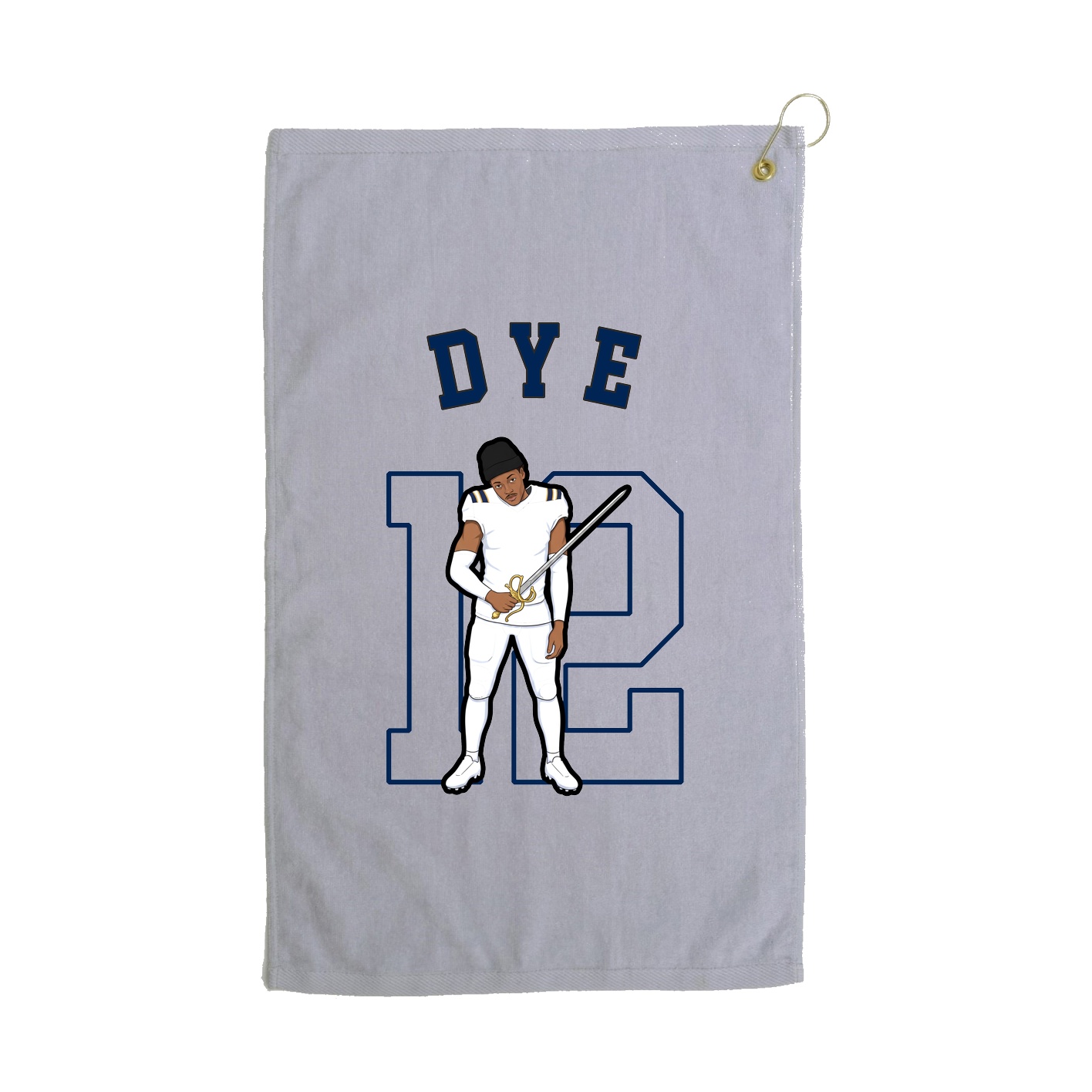 Golf Towel — Shirsey Arch in Grey