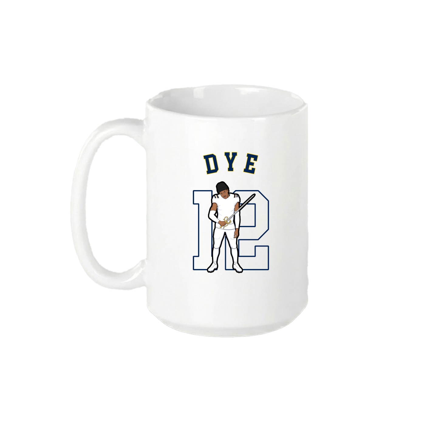 15oz Coffee Mug — Shirsey Arch in White