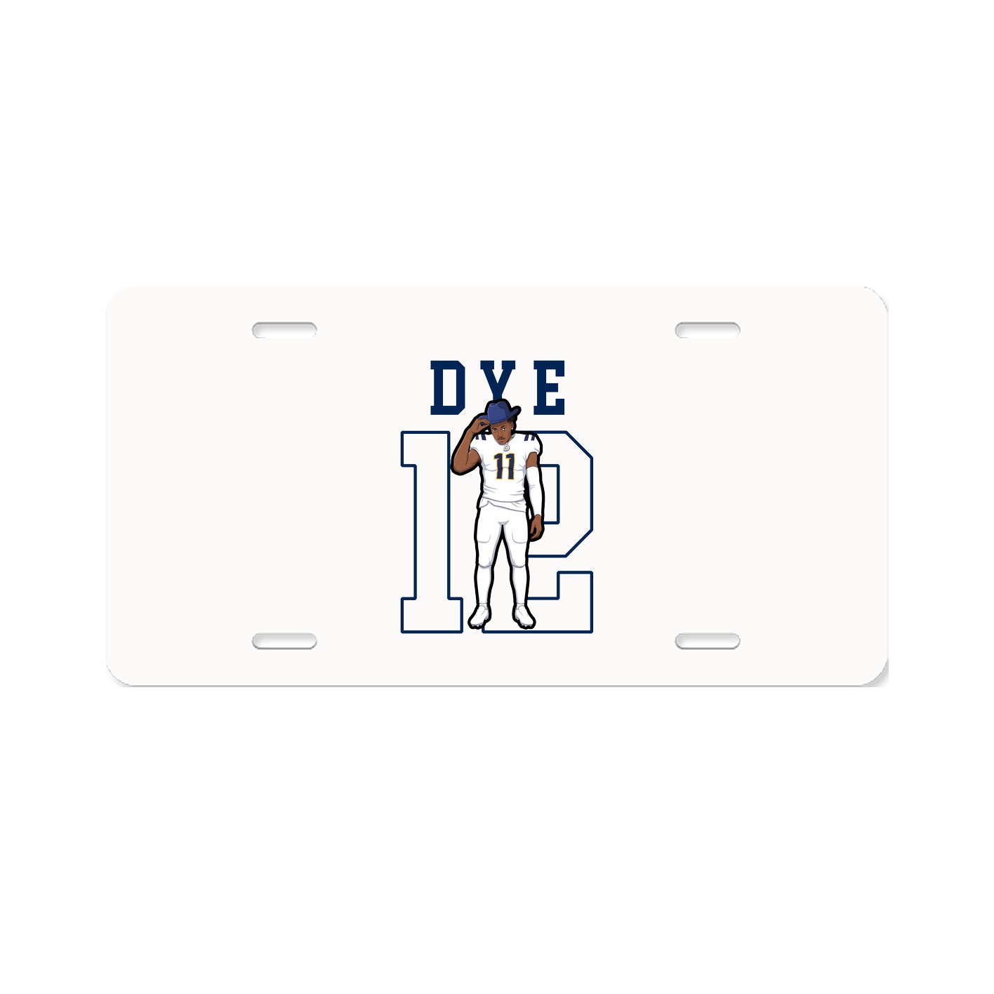 License Plate — Shirsey in Classic
