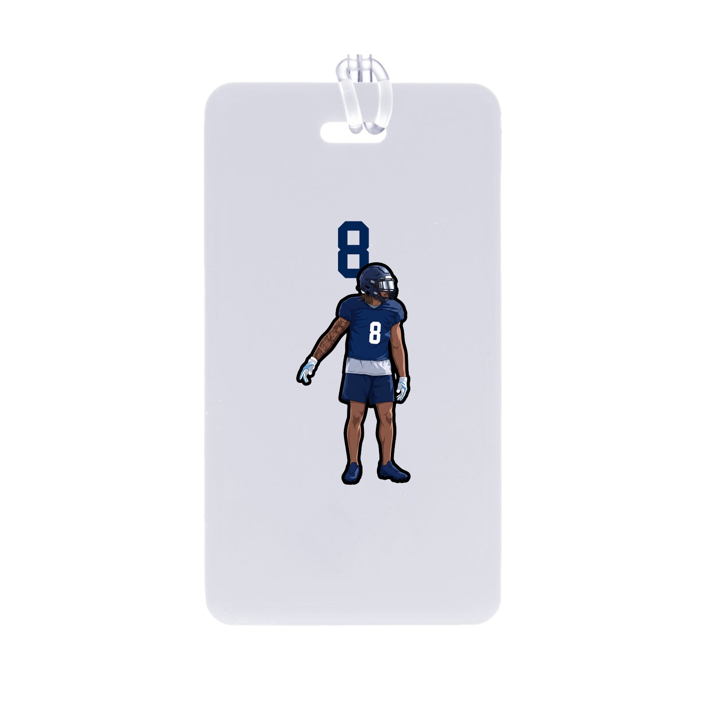 Bag Tag — Number Top in Classic