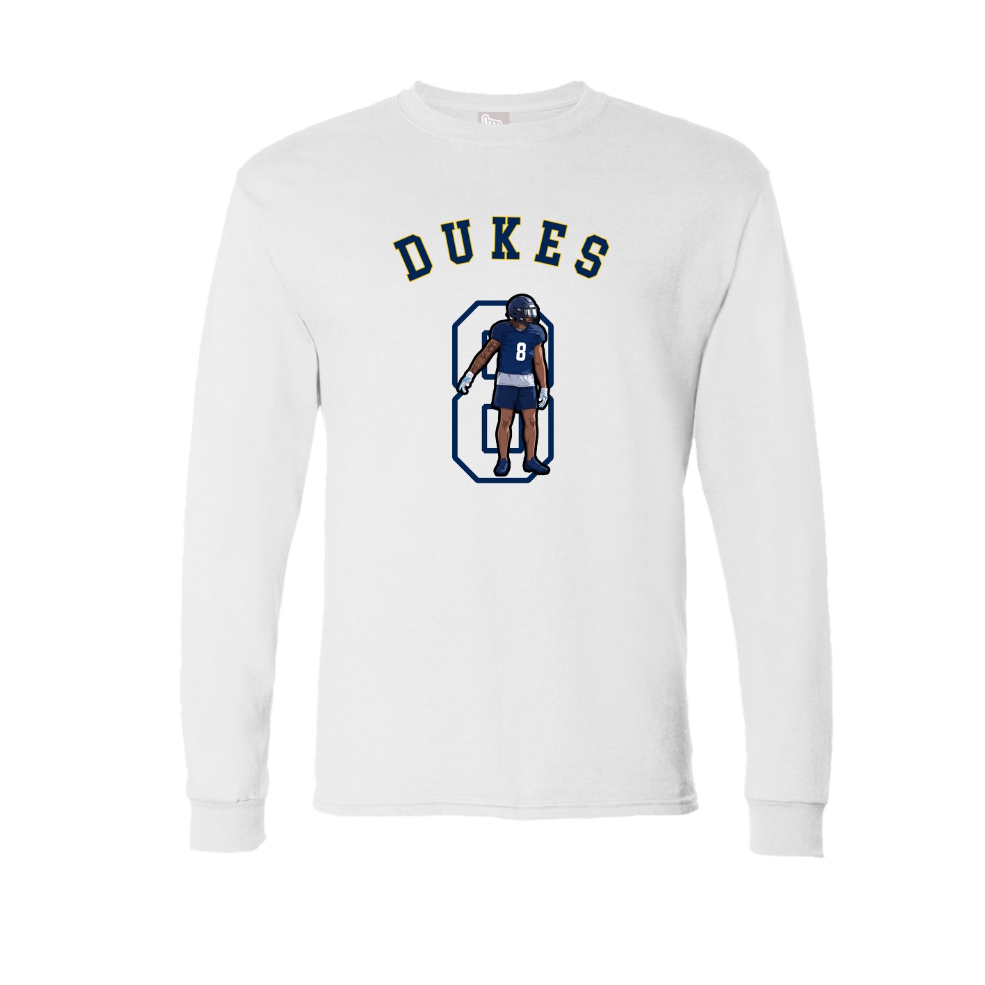 Long Sleeve Tee — Shirsey Arch in White