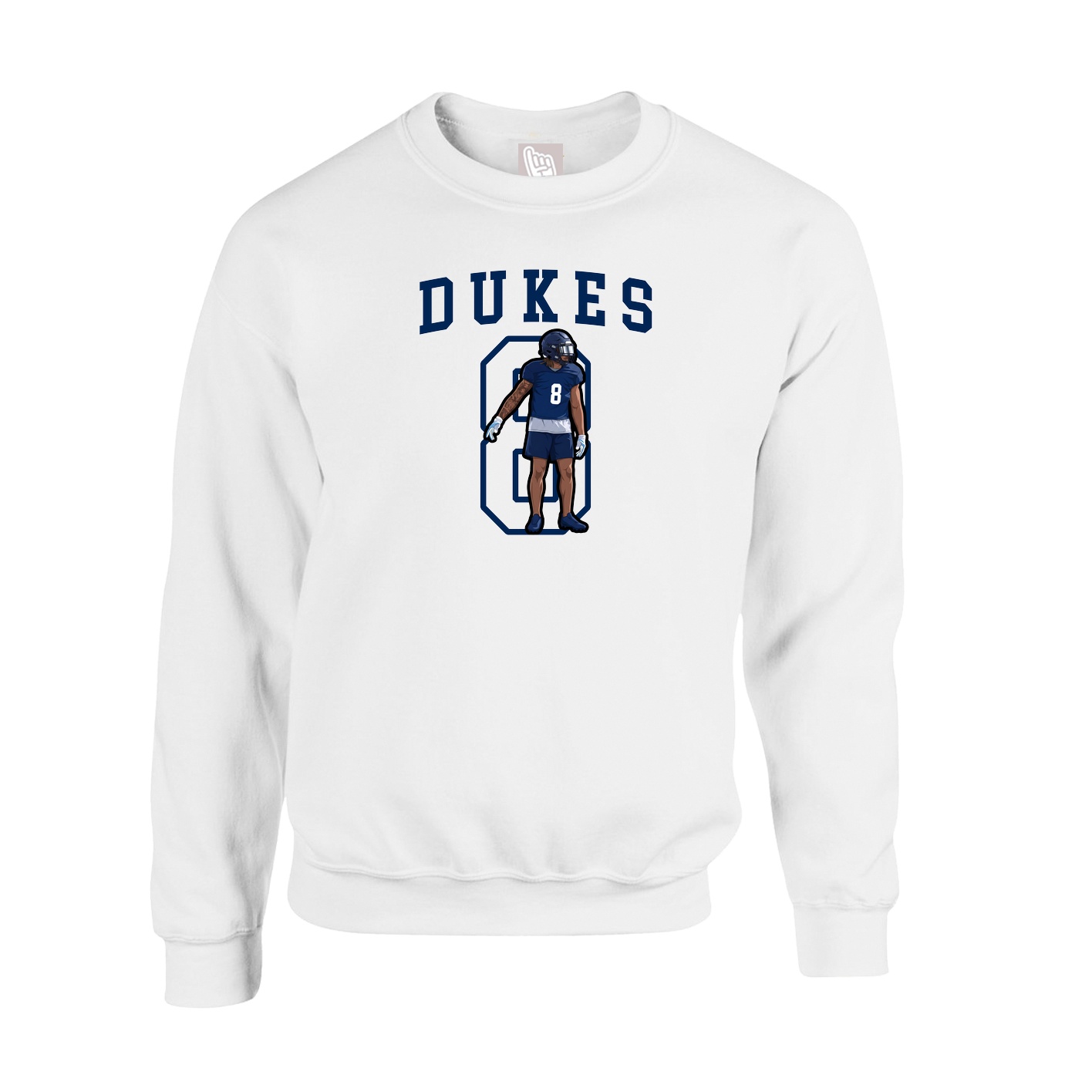 Fleece Crew — Shirsey in White