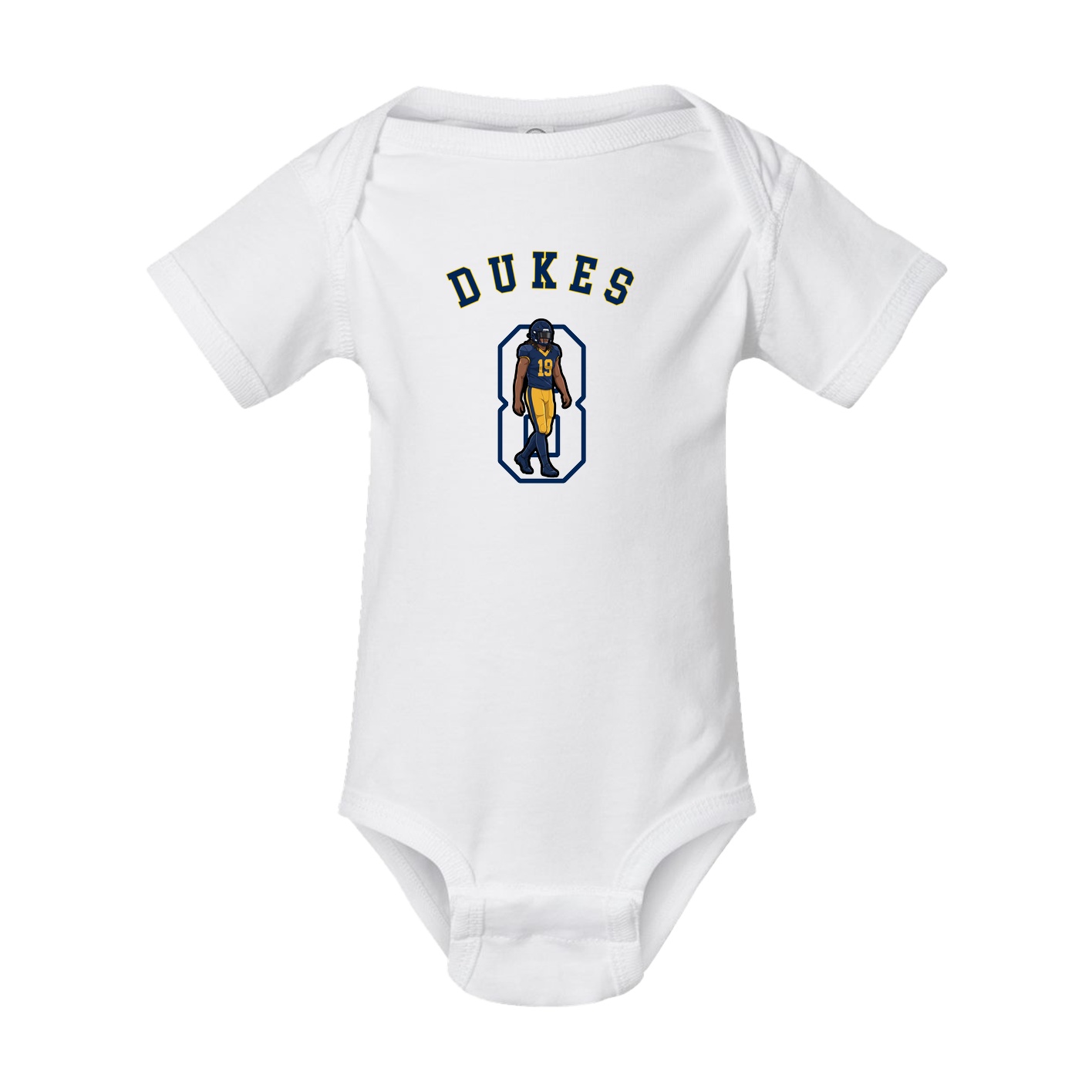 Baby Onesie — Shirsey Arch in White