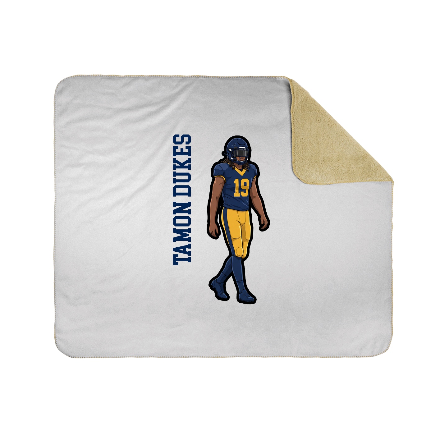 50x60 Sherpa Lined Throw Blanket
