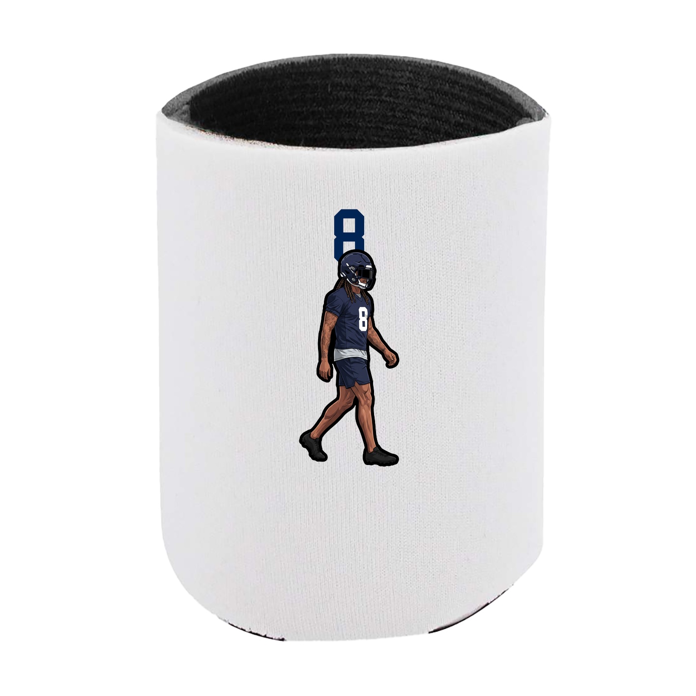 Can Holder — Number Top in White