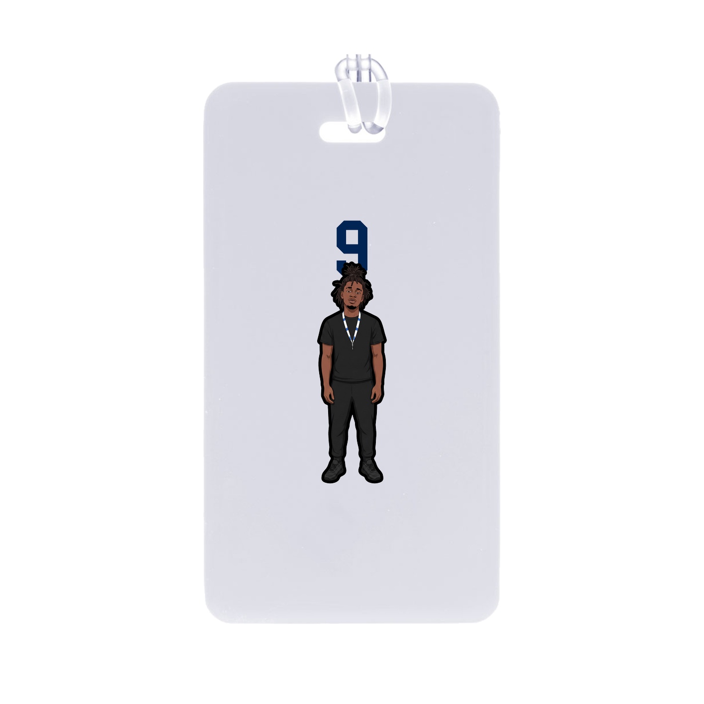 Bag Tag — Number Top in Classic