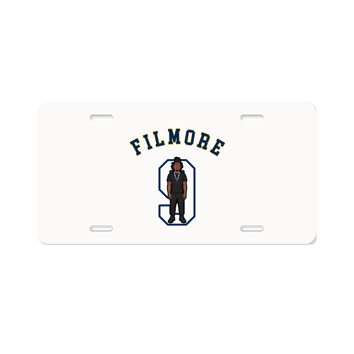 License Plate — Shirsey Arch in Classic