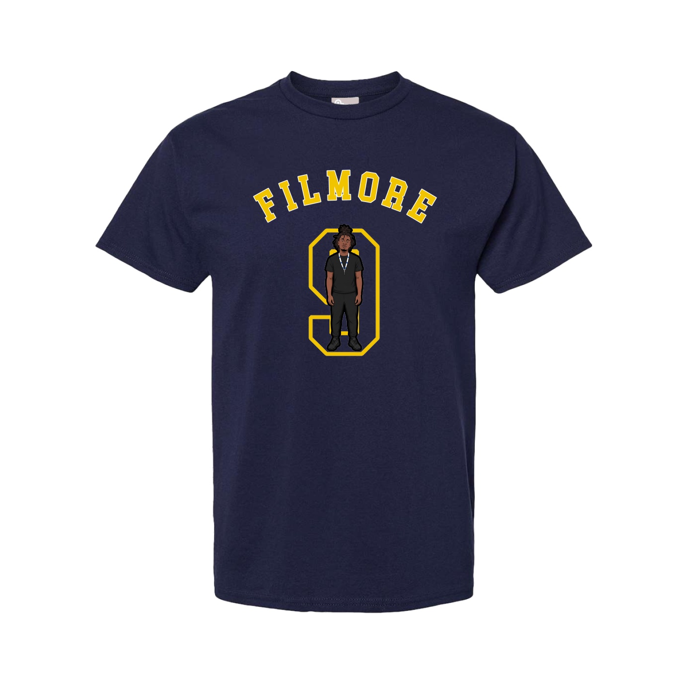 Youth Tee — Shirsey Arch in Navy