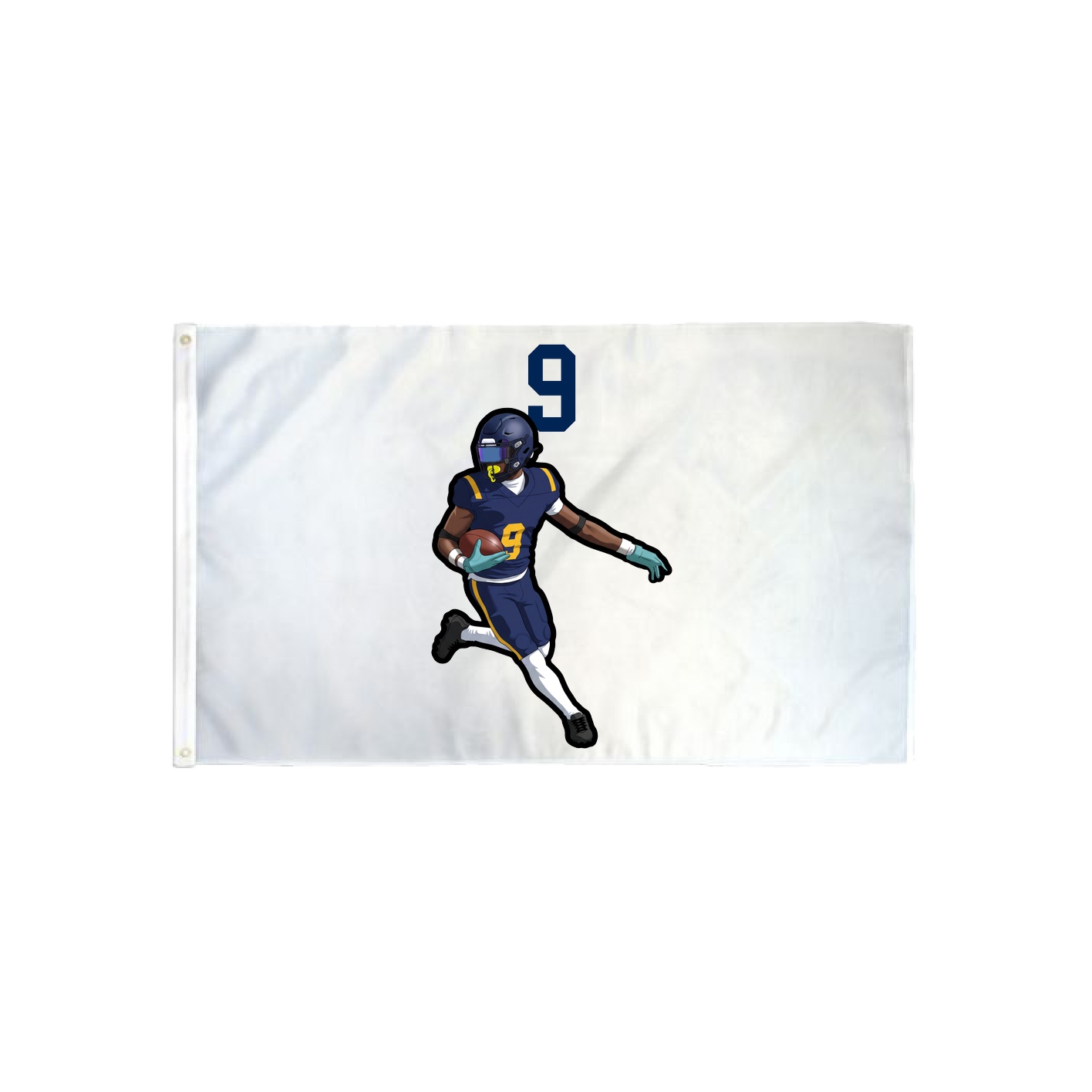 3x5 Flag — Number Top in Classic