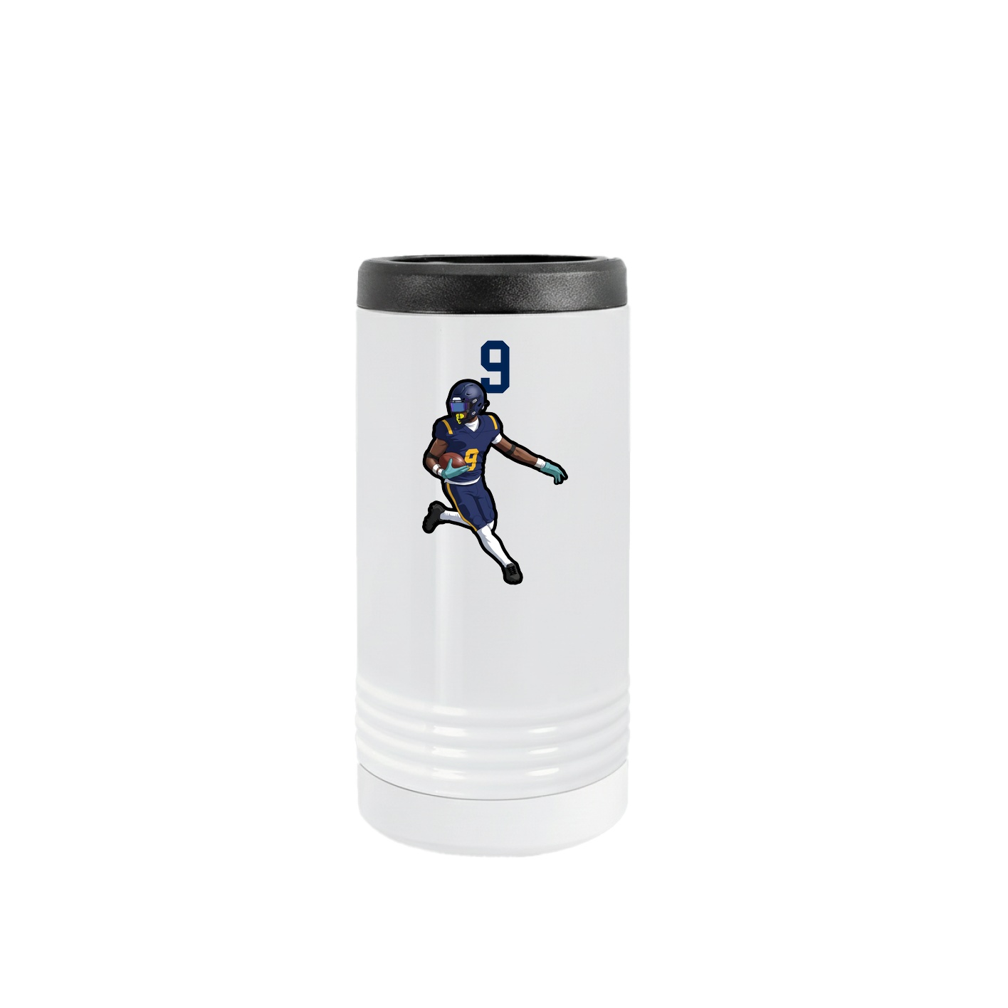 Slim Beverage Holder — Number Top in White