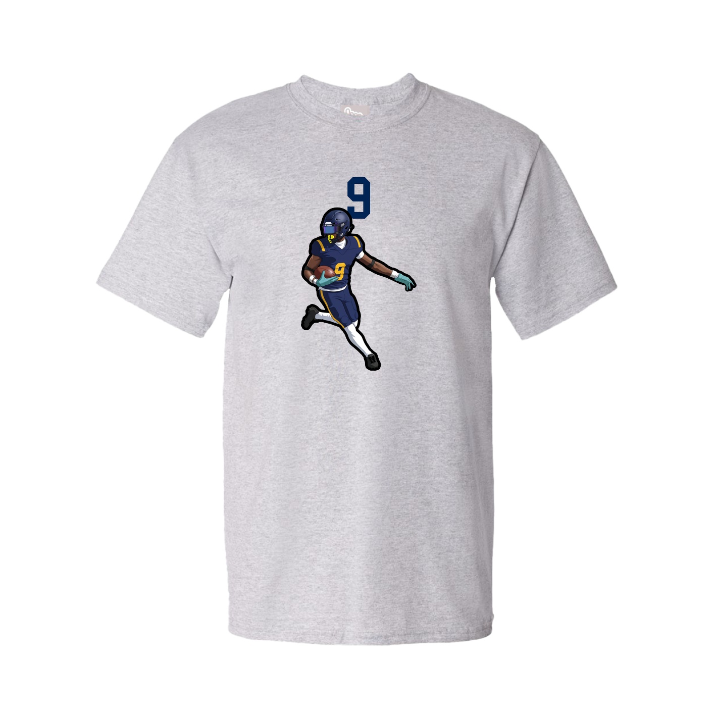 Tee — Number Top in Grey