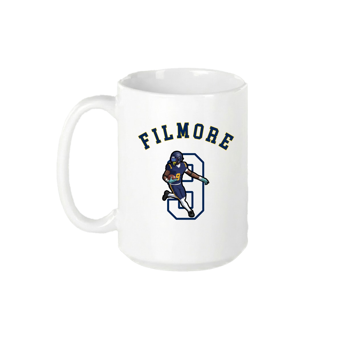 15oz Coffee Mug — Shirsey Arch in White