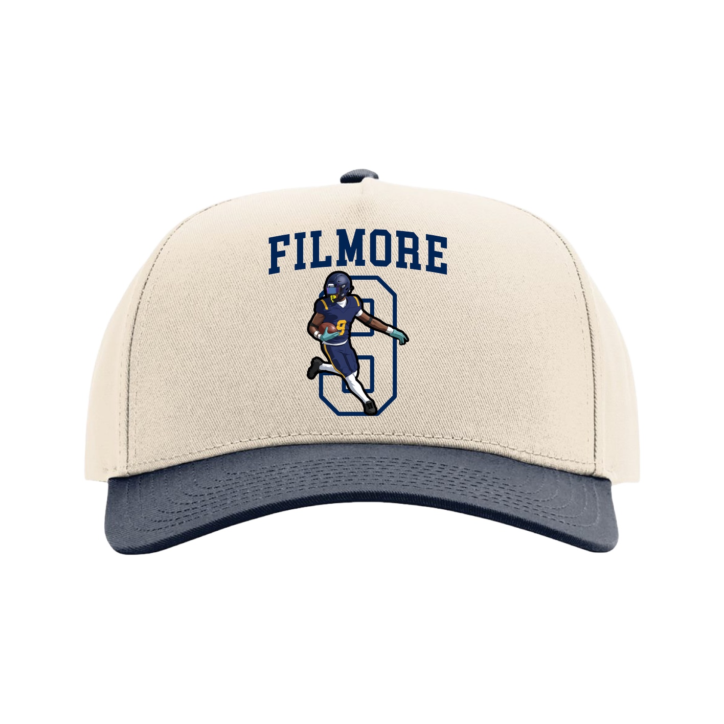 Full Fabric Five-Panel Champ Cap