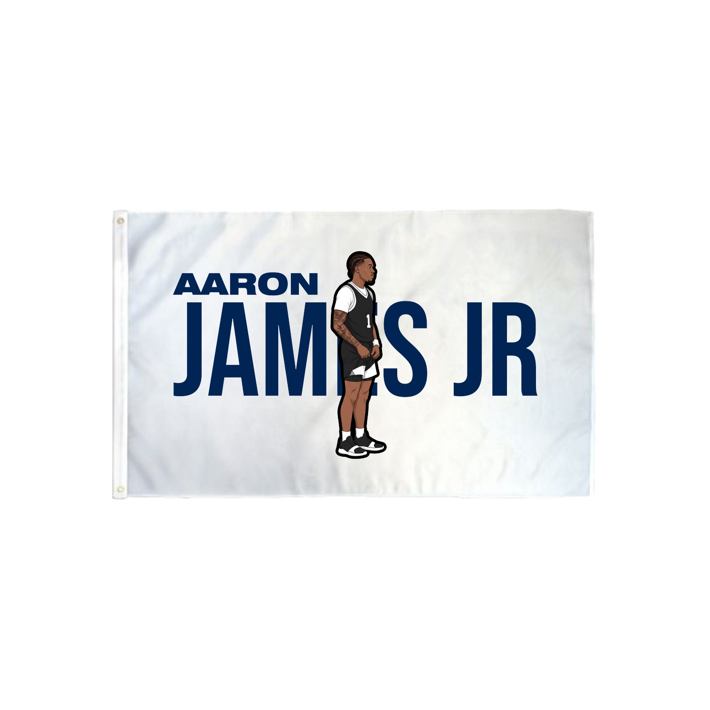 3x5 Flag — Player Name in Classic