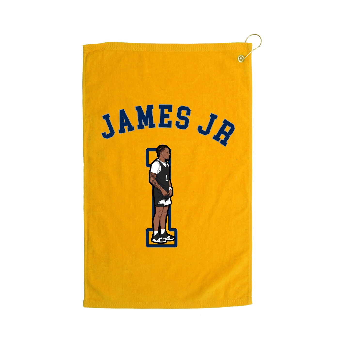 Golf Towel — Shirsey Arch in Gold