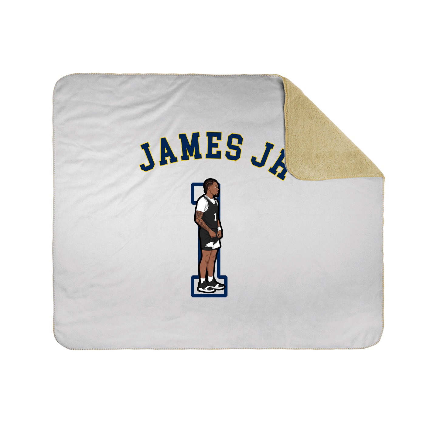 Throw Blanket — Shirsey Arch in White