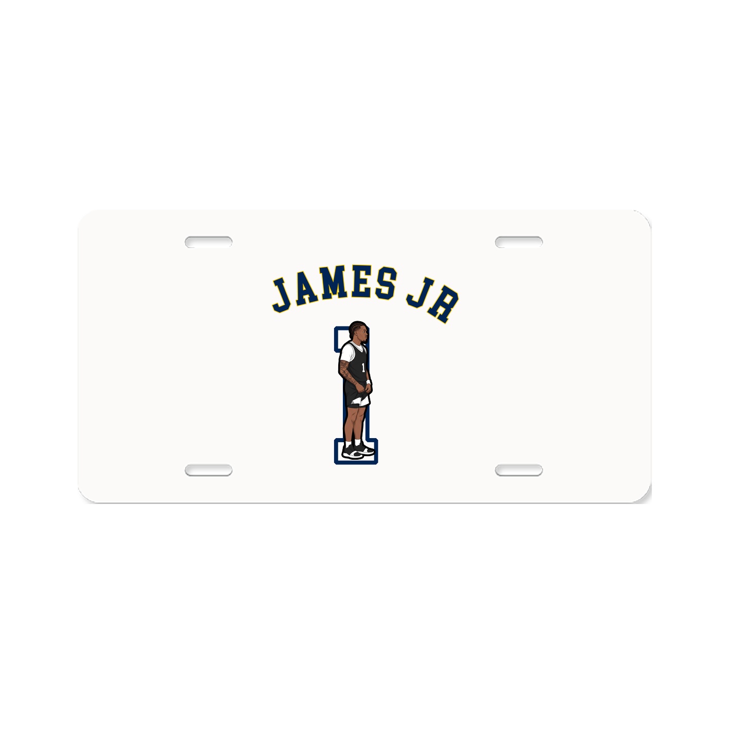 License Plate — Shirsey Arch in Classic