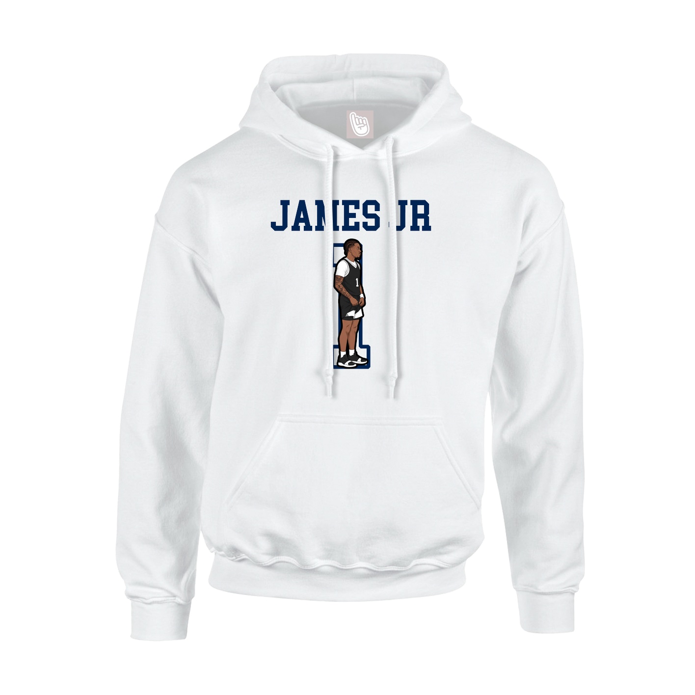 Youth Hoodie — Shirsey in White