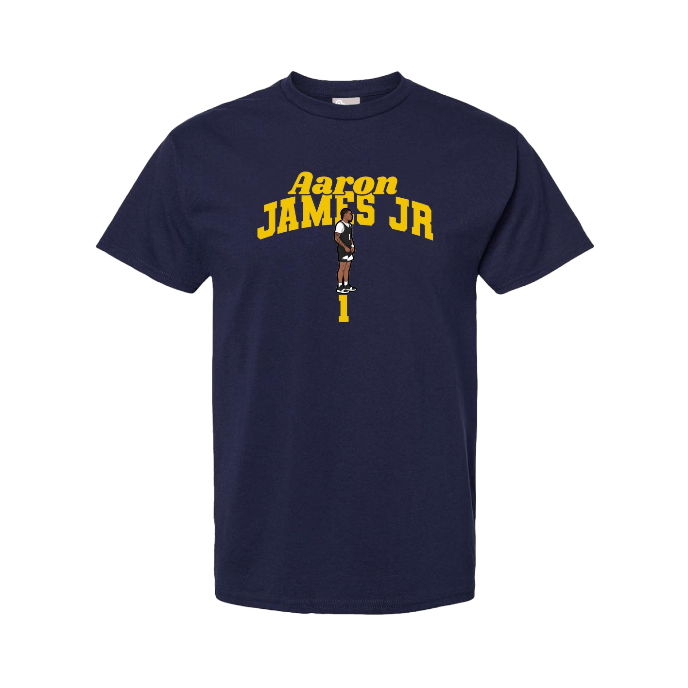 Tee — Signature Arch in Navy