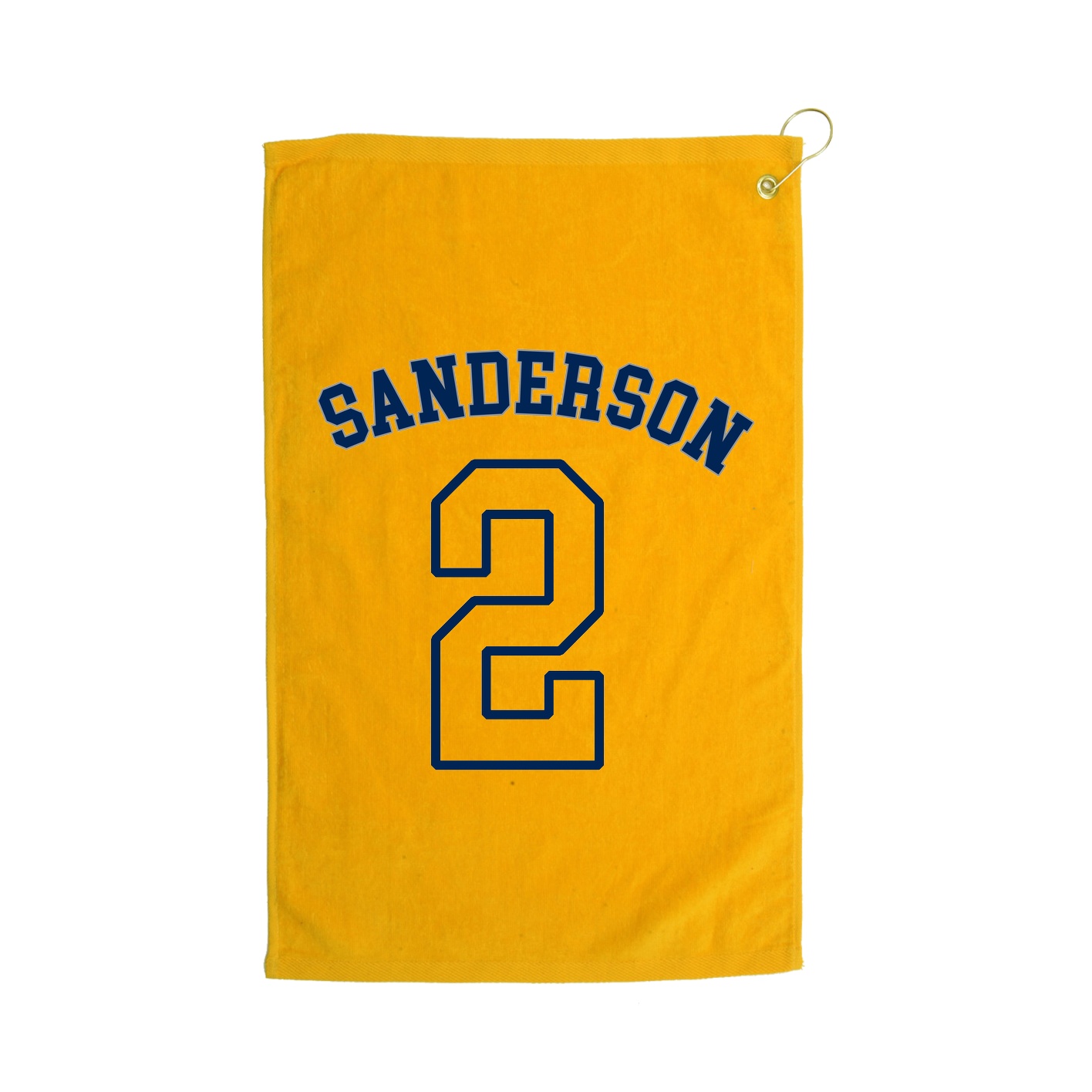 Golf Towel — Shirsey Arch in Gold