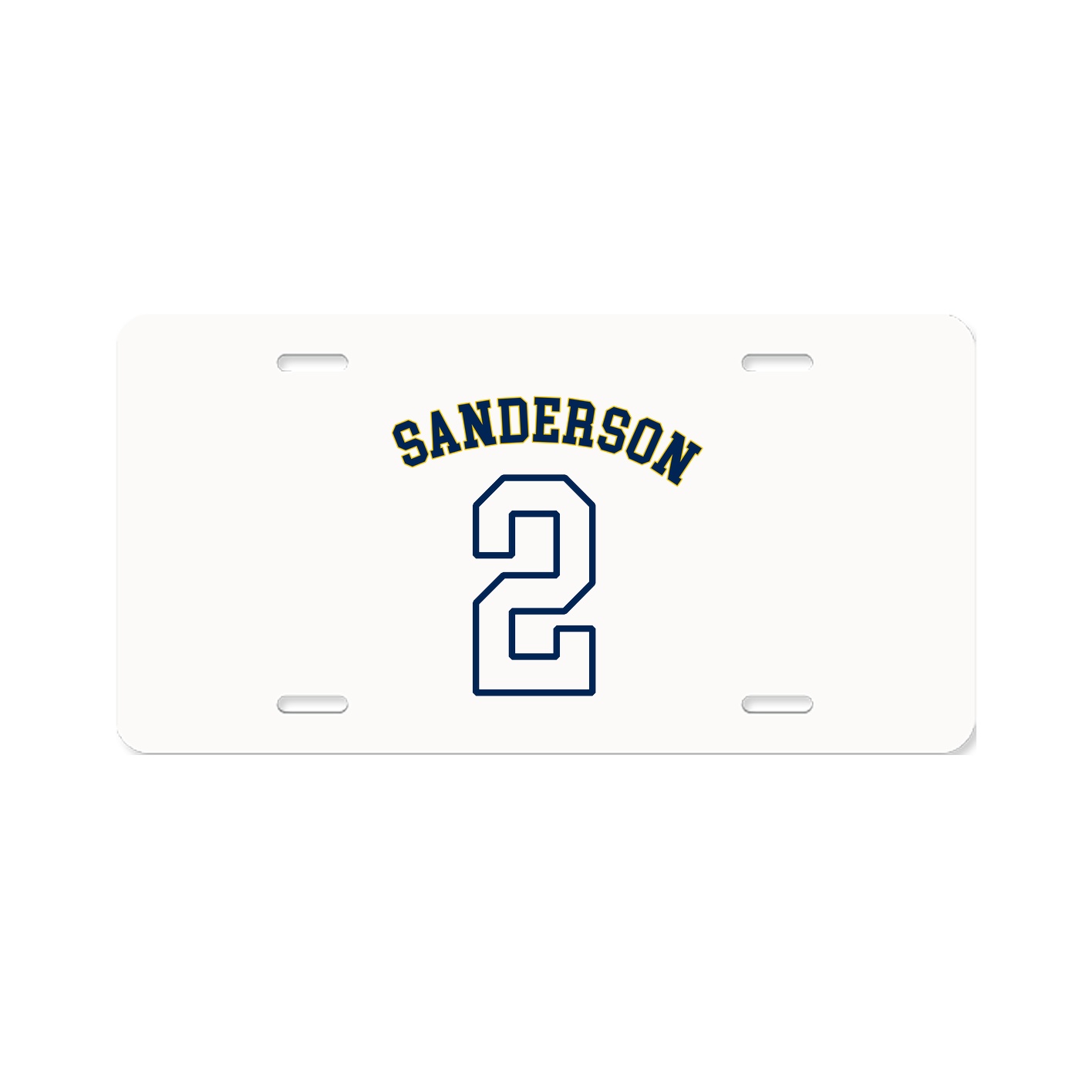 License Plate — Shirsey Arch in Classic